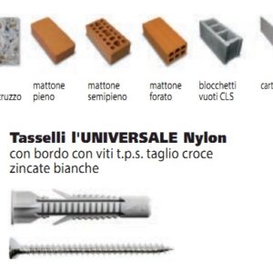 Tassello Universale C/vite 6x35 PRO *(1pz)